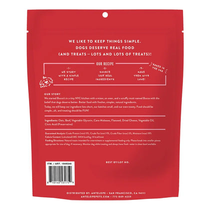 Bocce’s Say Moo Soft & Chewy Dog Treat 2 lbs, 2-pack