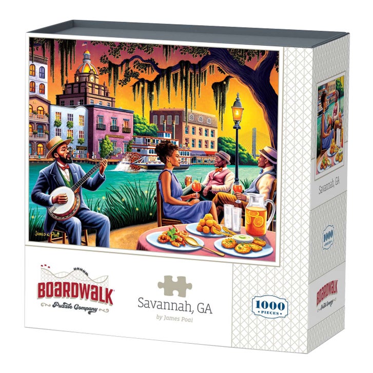 Boardwalk Assorted Jigsaw Puzzles, 3-pack