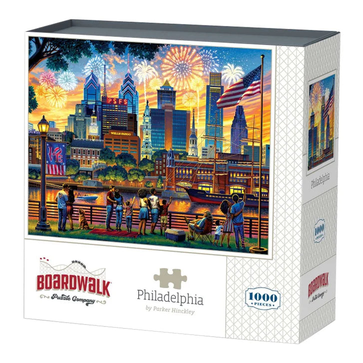 Boardwalk Assorted Jigsaw Puzzles, 3-pack