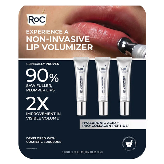 RoC Non-Invasive Lip Volumizer, 0.34 fl oz, 3-pack