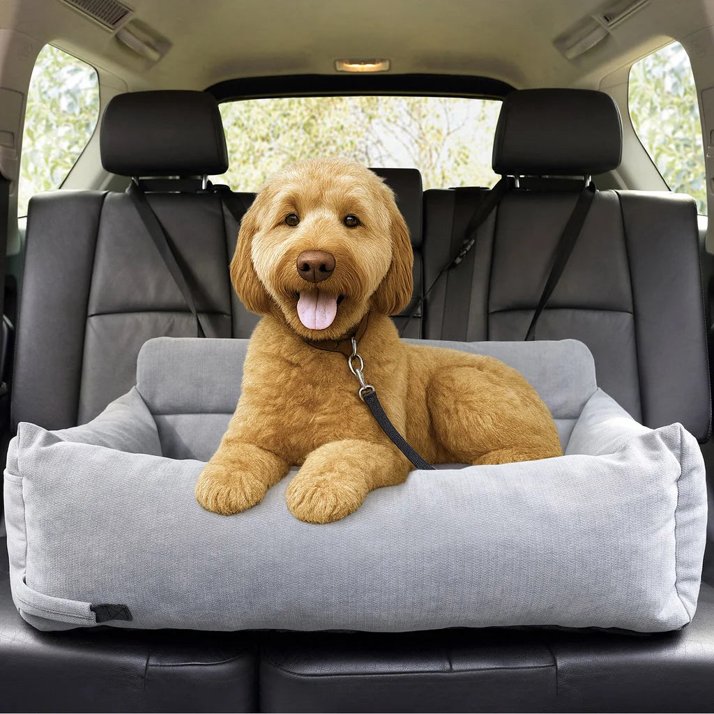 Petnology Tough Traveler Two-seater Car Pet Bed