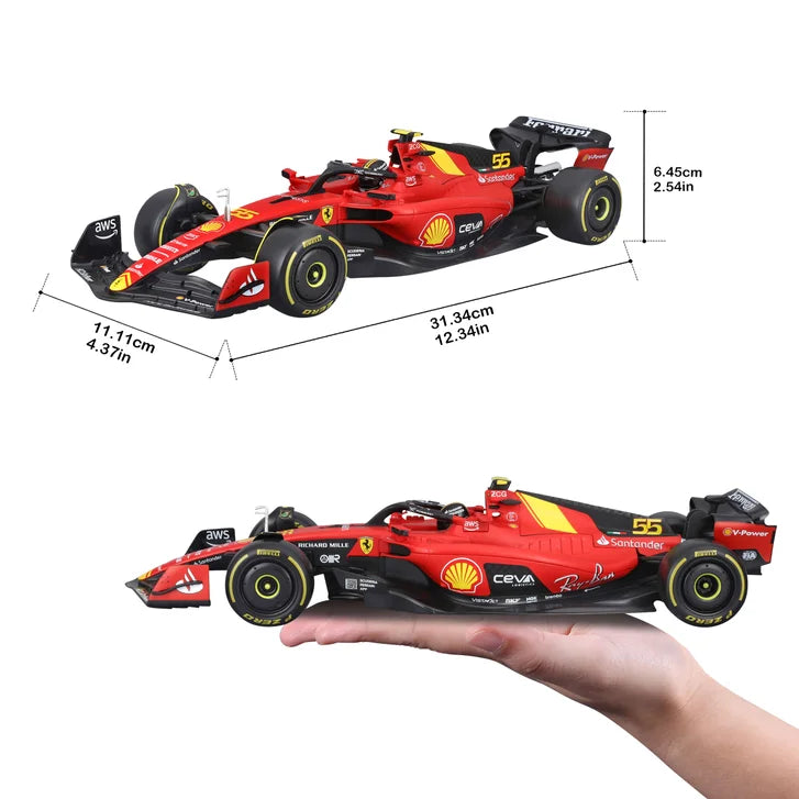 Bburago 1:18 Formula Die-cast Car, Ferrari