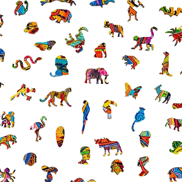 Boardwalk Jumbo Wooden Puzzle Assortment