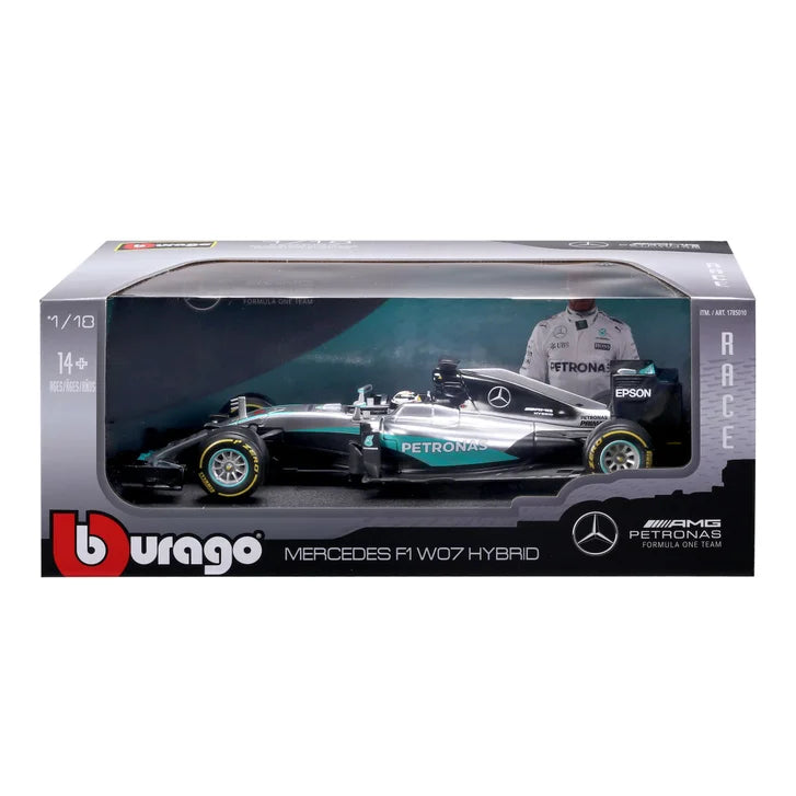Bburago 1:18 Formula Die-cast Car, Mercedes