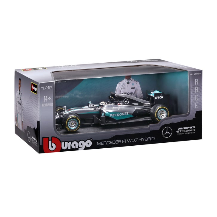 Bburago 1:18 Formula Die-cast Car, Mercedes
