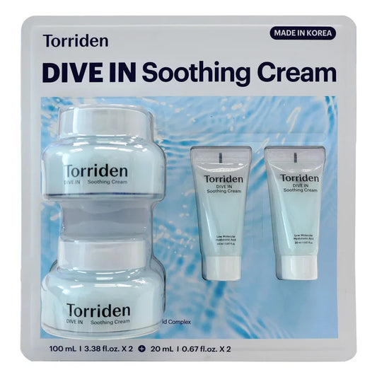 Torriden DIVE IN Soothing Cream Set, 4-piece