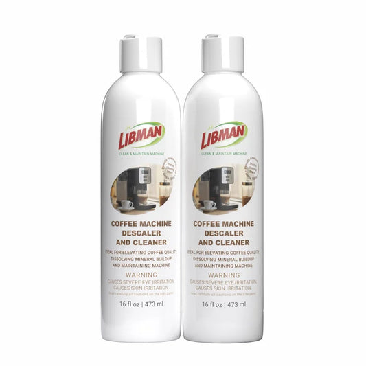 Libman Coffee Machine Descaler and Cleaner, 16 fl oz, 2-count