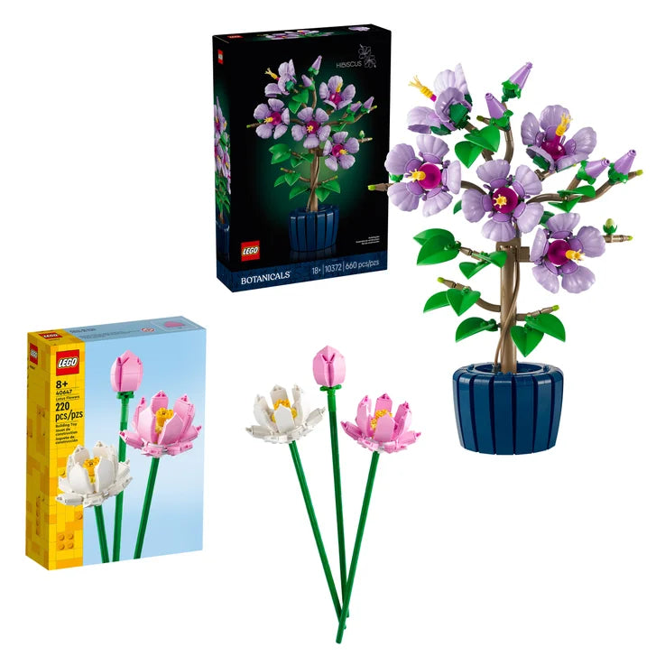 LEGO Hibiscus & Lotus Bundle