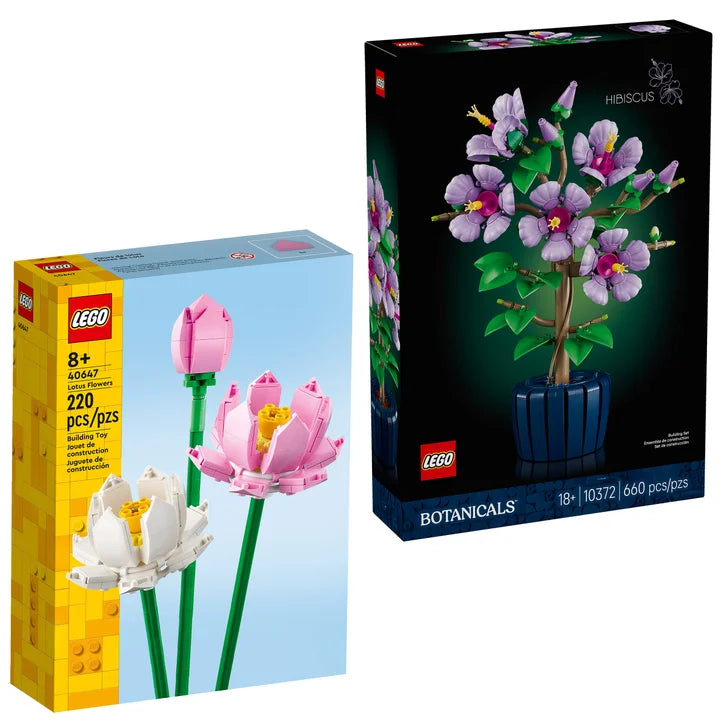 LEGO Hibiscus & Lotus Bundle