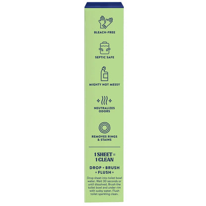 Cleancult Toilet Bowl Cleaner Sheets, Fresh Lemon, 256-count