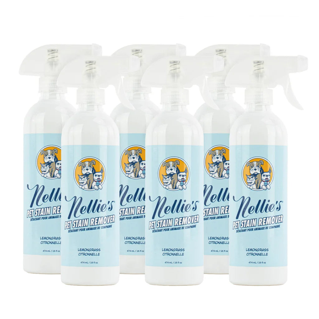 Nellie's Pet Stain Remover, 16 fl oz, 6-count
