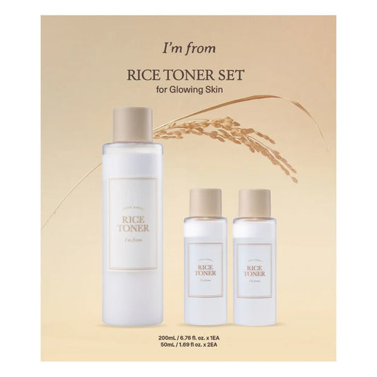 I'm from Rice Toner 6.76 fl oz and 2 - 1.69 fl oz