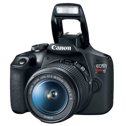 Canon EOS Rebel T7 Dual Lens DSLR Camera Bundle