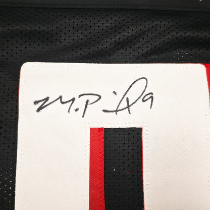 Atlanta Falcons Michael Penix Jr. Autographed Framed Black Jersey - Beckett Authenticated