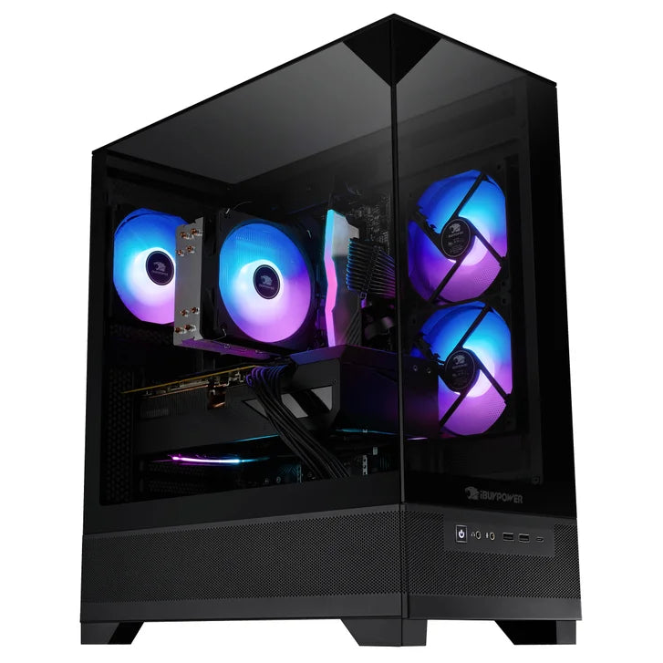 iBUYPOWER Element Gaming PC - AMD 8-Core Ryzen 7 8700F processor - NVIDIA GeForce RTX 5060 Graphics - 16GB RAM - 1 TB SSD - Windows 11 Home