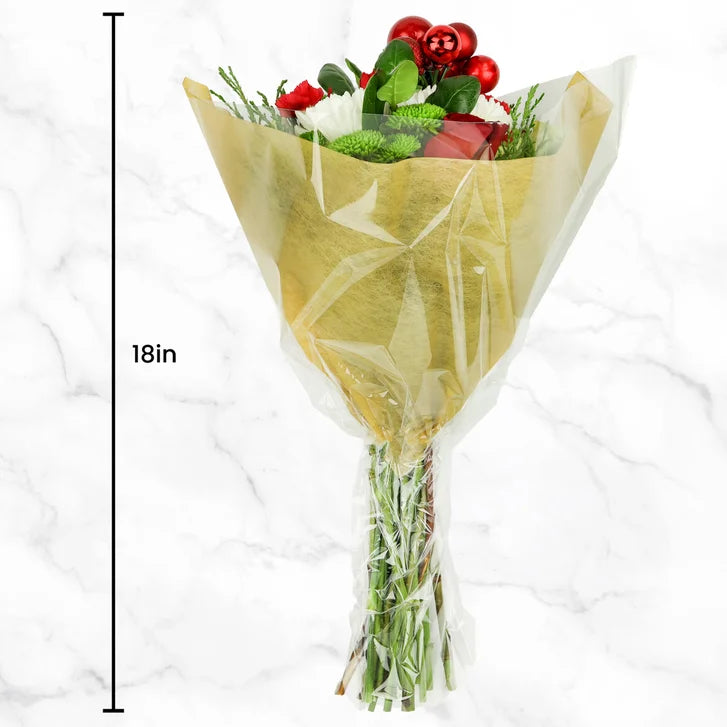 Letters to Santa Fresh Cut Floral Arrangement, 21-stems