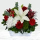 Snow Day Fresh Cut Floral Arrangement, 20-stems