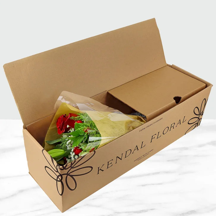 Snow Angel Fresh Cut Floral Arrangement, 18-stems