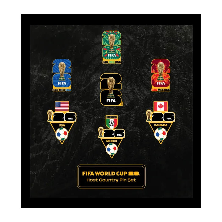 FIFA World Cup 7 Piece Pin Set
