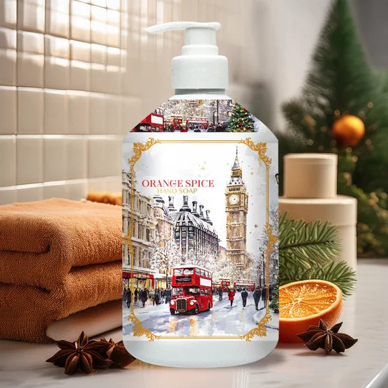 Home + Body Holiday Passport Hand Soap, 21.5 fl oz, 8-pack