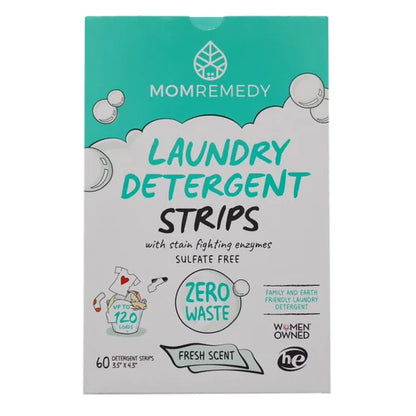 MomRemedy Sulfate Free Laundry Sheets Plus Laundry Boost and Stain Scrub Bundle