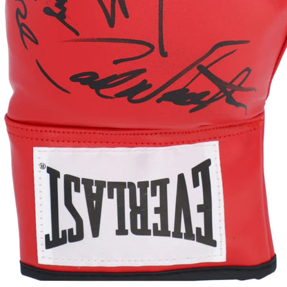 Rocky Cast Autographed Fanatics Authentic Boxing Glove with 4 Signatures
