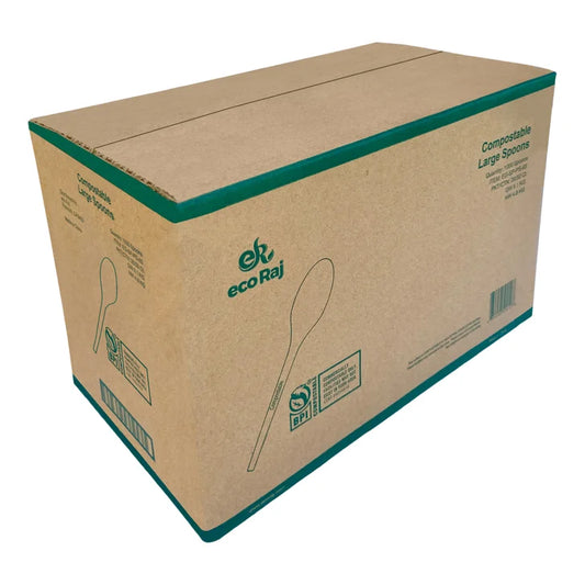 Eco Raj Compostable Spoon, 1,000-count