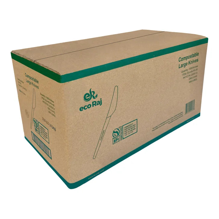 Eco Raj Compostable Knife, 1,000-count