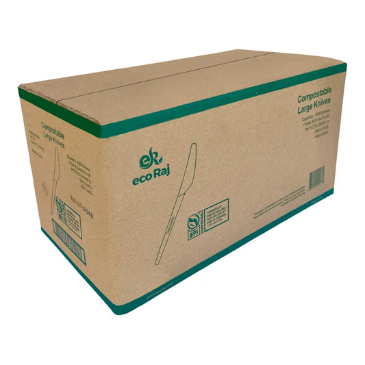 Eco Raj Compostable Knife, 1,000-count