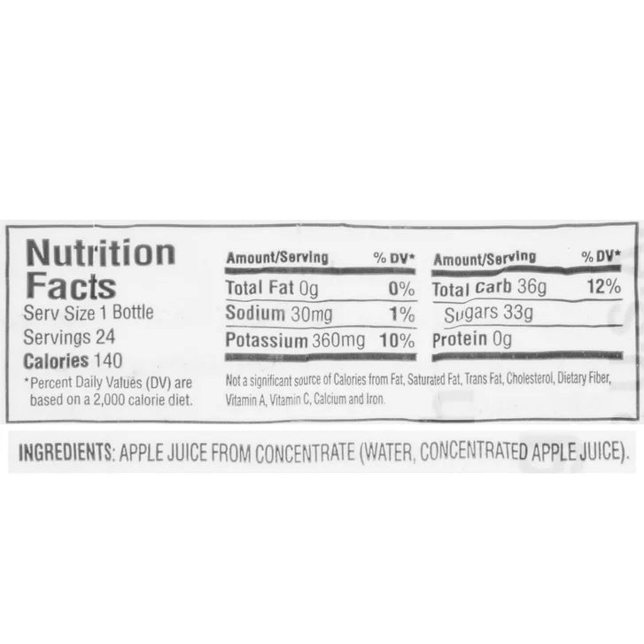 Tree Top, 100% Apple Juice, 10 fl oz, 24-Count