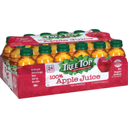 Tree Top, 100% Apple Juice, 10 fl oz, 24-Count