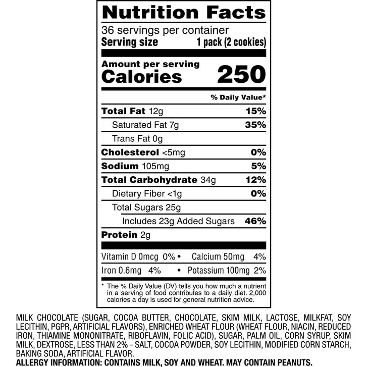 Twix Caramel Cookie Chocolate Candy Bar, Full Size, 1.79 oz, 36-count