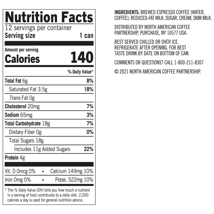 Starbucks Espresso, Espresso & Cream, 6.5 fl oz, 12-count