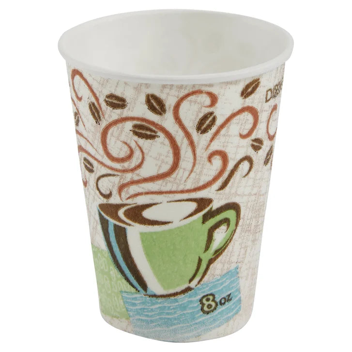 Dixie Perfect Touch Hot Cup 8 oz 1000-count