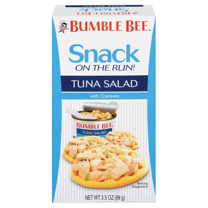 Bumble Bee, Snack on the Run Tuna Salad, 3.5 oz, 9-Count