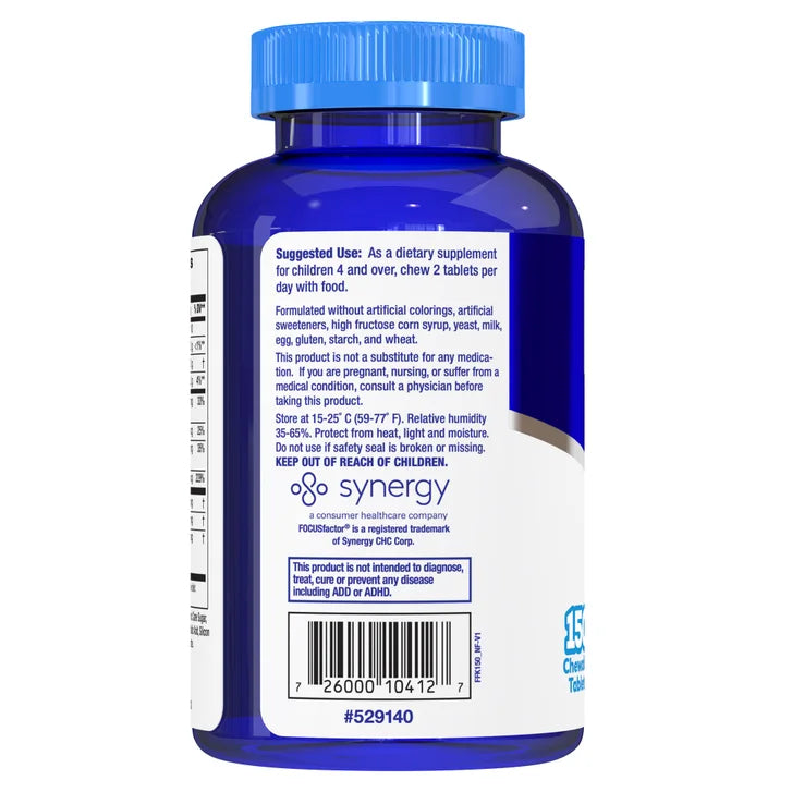 FOCUSfactor Kids, 150 Chewable Tablets