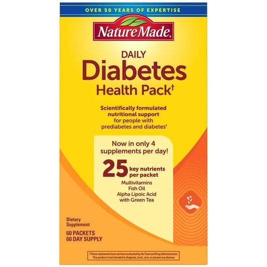 Nature Made Diabetes Health Pack, 60 Packets