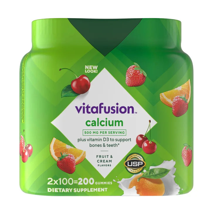 vitafusion Calcium+D?, 200 Gummy Vitamins