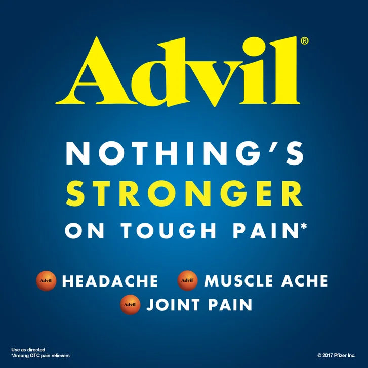 Advil Ibuprofen 200 mg., Pain Reliever/Fever Reducer, 360 Tablets