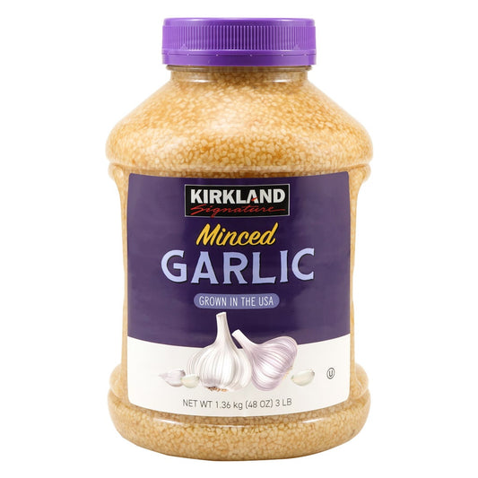 Kirkland Signature, Minced California Garlic, 48 oz