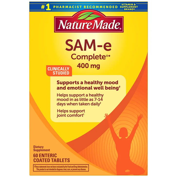 Nature Made SAM-e Complete 400 mg., 60 Tablets