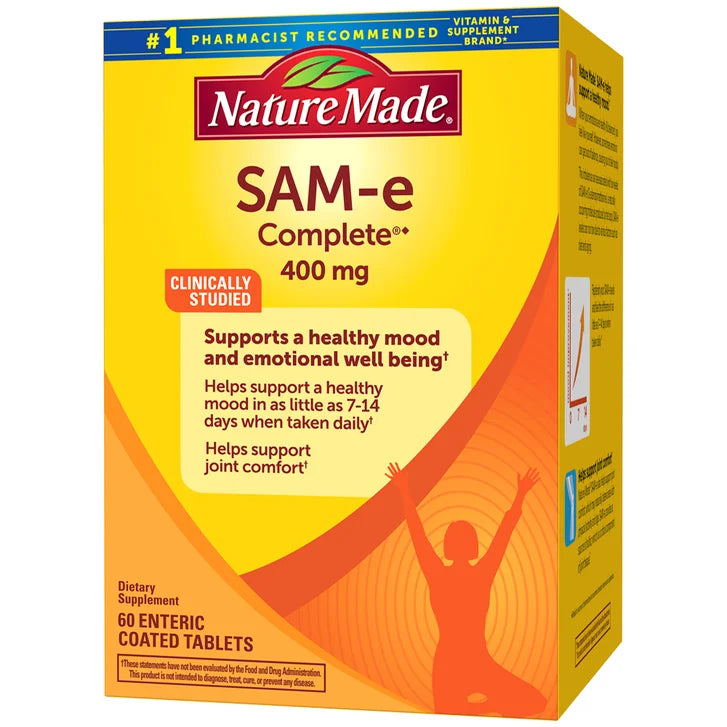 Nature Made SAM-e Complete 400 mg., 60 Tablets