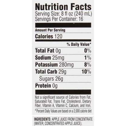 Tree Top, 100% Apple Juice, 1 Gallon, 2-Count
