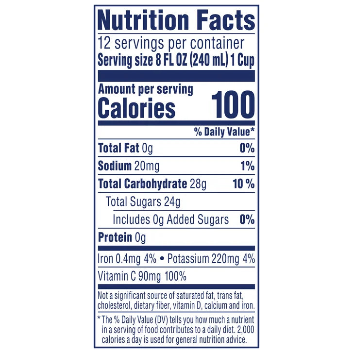 Kirkland Signature, Ocean Spray Cranberry Premium 100% Juice, 96 fl oz, 2-Count