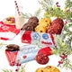 David’s Cookies Winter Wonderland Mini Cookie Bites Tin (Pack of 24)