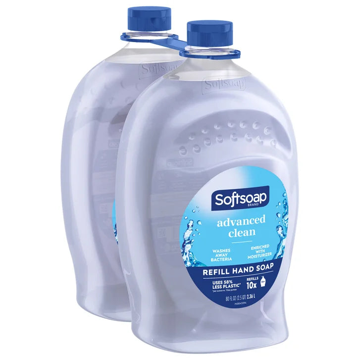 Softsoap Advanced Clean Liquid Hand Soap Refill