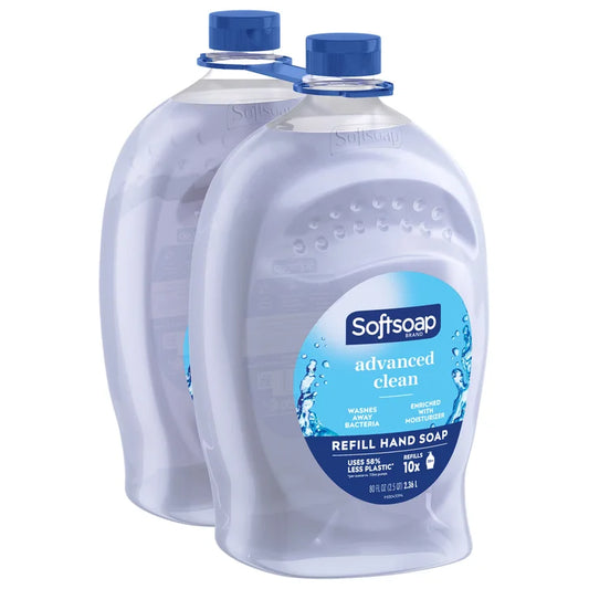 Softsoap Advanced Clean Liquid Hand Soap Refill