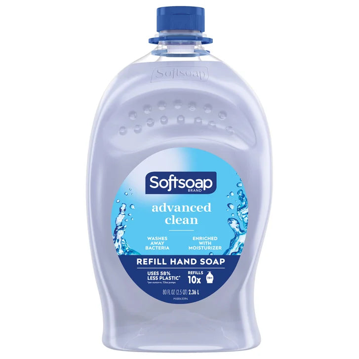 Softsoap Advanced Clean Liquid Hand Soap Refill