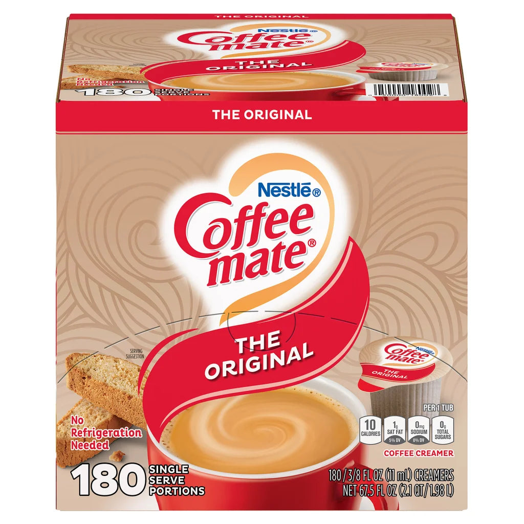 Nestlé Coffee-mate Liquid Creamer, Original, 180-count
