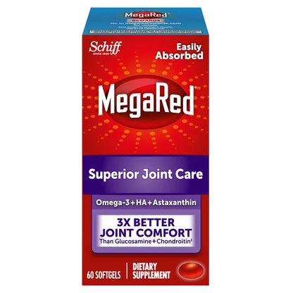 Schiff MegaRed Superior Joint Care, 60 Softgels